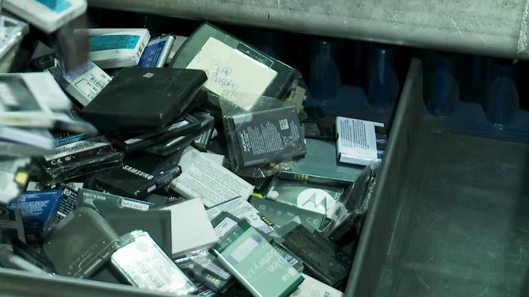 Baterias para reciclagem